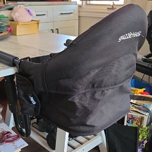 Guzzie+Guss Black Perch Hanging Highchair
